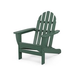 POLYWOOD Ivy Terrace Green HDPE Frame Chair