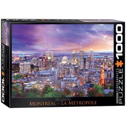 Eurographics Montreal La Metropole Jigsaw Puzzle Multicolored 1000 pc