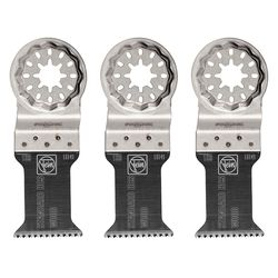 Fein Starlock 1-3/8 in. X 1-3/8 in. L Steel E-Cut Saw Blade 3 pk