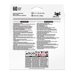 Gator 6 in. D X 1 in. X 1 in. thick Grinding Wheel 1 pc