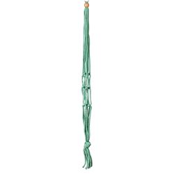 Primitive Planters Sage Macrame 36 in. H Plant Hanger 1 pk