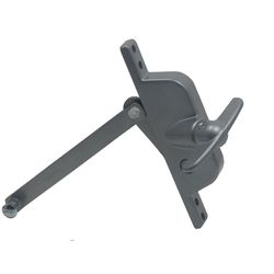 Barton Kramer Silver Aluminum Left/Right Jalousie Window Operator For American Jlousie
