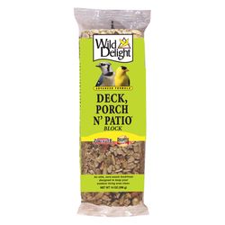 Wild Delight Deck Porch N Patio Bird Food Block 14 oz