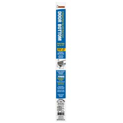 Frost King Silver Aluminum/Vinyl U-Shaped Bottom For Doors 36 in. L X 1.75 in.