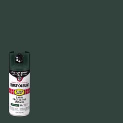 Rust-Oleum Stops Rust 5-in-1 Indoor and Outdoor Satin Hunter Green Oil-Based Oil Modified Alkyd Prot