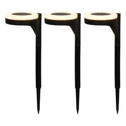 Alpine Solar Powered 1.5 W LED Pathway Light 3 pk
