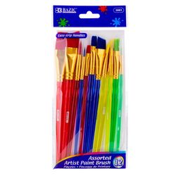 Bazic Products Assorted Paint Brush Set
