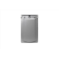 Sigma Engineered Solutions Rectangle Die-Cast Metal 1 gang 4.57 in. H X 2.83 in. W Vertical Duplex C
