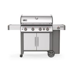 Weber Genesis II S-435 4 Burner Liquid Propane Grill Stainless Steel