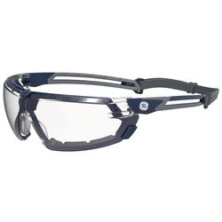General Electric 11S Series Anti-Fog Impact-Resistant Safety Glasses Clear Lens Blue/Gray Frame 1 pk
