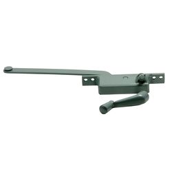 Barton Kramer Silver Steel Vertical Single-Arm Casement Window Operator