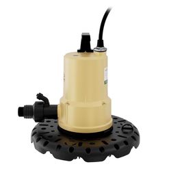 K2 Pumps 1/4 HP 30 gpm Thermoplastic Automatic Bottom AC Pool Cover Pump