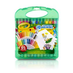 Crayola Pip Squeaks Assorted Broad Tip Markers 65 pk