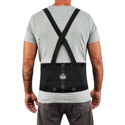 Ergodyne ProFlex 34 in to 38 in. Spandex Back Support Brace Black L 1 pc
