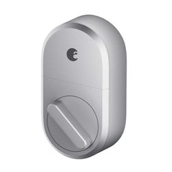 August Home Polished Nickel Metal Smart Lock