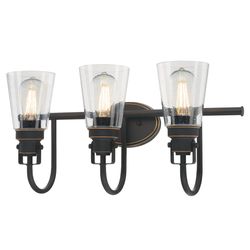 Westinghouse Ashton 3-Light Oil Rubbed Bronze Wall Sconce