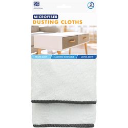 Schroeder & Tremayne Polyamide/Polyester Cleaning Cloth 14 in. W X 14 in. L 2 pk