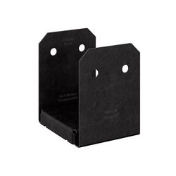 Simpson Strong-Tie OA Avant Collection 6.56 in. H X 6 in. W 12 Ga. Galvanized Steel Post Base Zmax