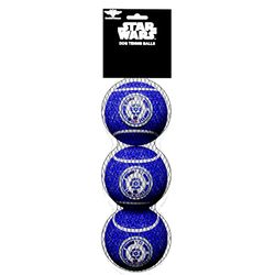 Buckle-Down Star Wars For Dog Multicolored R2D2 Head Top Squeaky Tennis Ball 3 pk