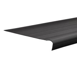 M-D Building Products 9.13 in. W X 24 in. L Black Vinyl Stair Tread