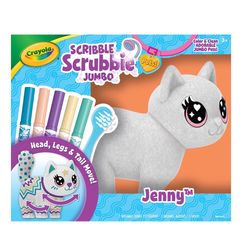 Crayola Scribble Scrubbie Jenny Pet Figurine Assorted 7 pc