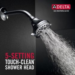 Delta Chrome ABS 5 settings Showerhead 1.75 gpm