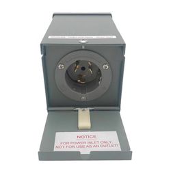Connecticut Electric 50 amps 120/240 V 1 space 50 amps Power Inlet Box