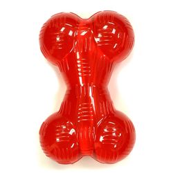 Spot Play Strong For Dog Red TPR Solid Rubber Bone 1 pk
