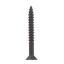 HILLMAN No. 8 X 1-1/2 in. L Phillips Black Phosphate Twin Thread Cabinet Screws 1 pk
