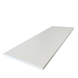 ATC 0.63 in. H X 11.8 in. W X 23.6 in. D White Wood Shelf Board