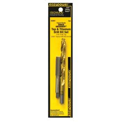 Eazypower Isomax 23/64 in. M2 Steel Drill and Tap Bit Set 2 pc