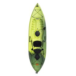 Lifetime Plastic Lime Kayak 31 in. W X 120 in. L