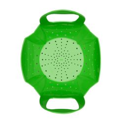 OXO Good Grips Green Silicone Steamer Basket