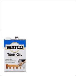 WATCO Transparent Clear Oil-Based Teak Oil 1 gal