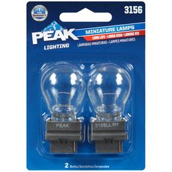 Peak Incandescent Parking/Stop/Tail/Turn Miniature Automotive Bulb 3156