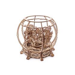 UGears Mechanical Aquarium Mechanical Model Kit Tan 325 pc