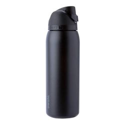 Owala FreeSip 40 fl. oz. Very Very Dark BPA Free Water Bottle with Spout Lid