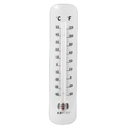EZRead Thermometer Metal White 12 in.