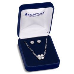 Montana Silversmiths Women's Floral Halo Jewelry Sets