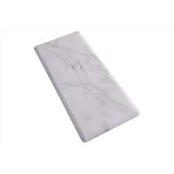 KAF Home 17 in. W X 39 in. L White Polyurethane Anti-Fatigue Mat