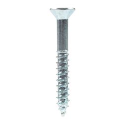 HILLMAN No. 10 Ga. X 1-1/2 in. L Phillips Zinc-Plated Coarse Wood Screws 100 pk