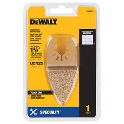DEWALT Universal Fitment 1-3/8 in. Carbide Oscillating Blade 1 pc