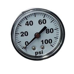 Fimco 2 in. ABS Plastic Pressure Gauge 100 psi