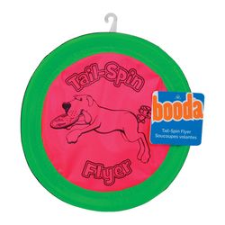Booda For Dog Multicolored Fabric Flying Disc Dog Toy Medium 1 pk