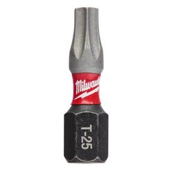 Milwaukee Shockwave Torx T25 X 1 in. L Impact Insert Bit Set Steel 15 pc