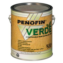 Penofin Verde Semi-Transparent Matte Ebony Oil-Based Penetrating Wood Stain 1 gal