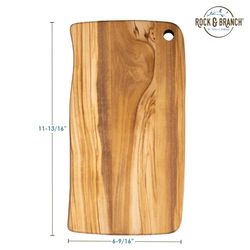Totally Bamboo 12 in. L X 7 in. W X 1 in. Hardwood Serving & Cutting Board