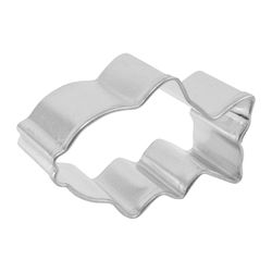 R&M International Corp 1 in. W X 2 in. L Mini Fish Cookie Cutter Silver 1 pc