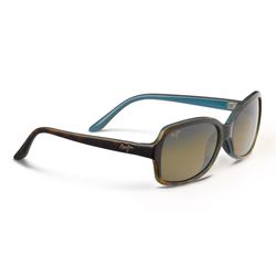 Maui Jim Cloud Break Sunglasses Women's Tortoise/ Peacock Blue Frame HCL Bronze Lens Polarized