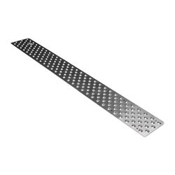 Handi-Treads 3.75 in. W X 30 in. L Powder Coated Silver Aluminum Stair Tread